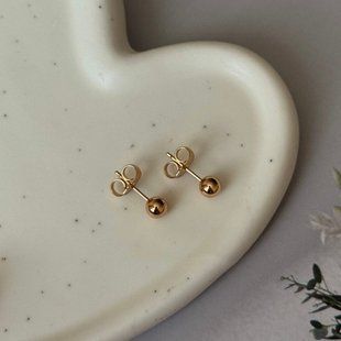 Сережки "Golden Dots" СЗ49 фото