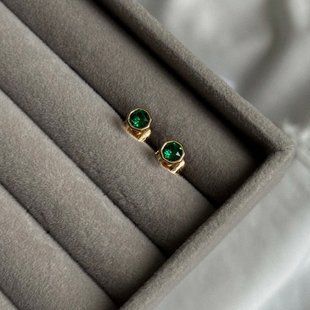 Сережки "Green Prism" СЗ161 фото