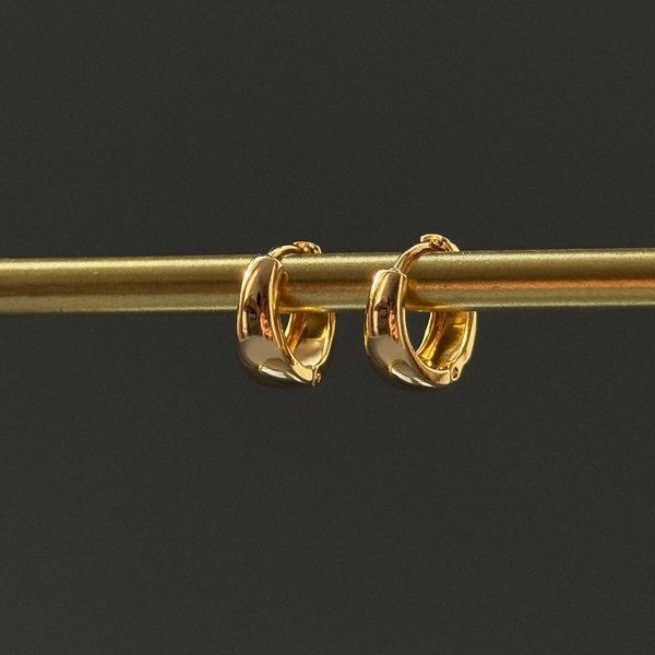 Сережки &ldquo;Golden Drop&rdquo; СЗ473 фото